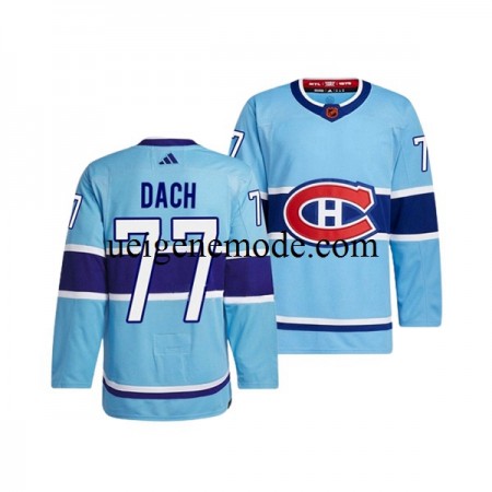 Herren Montreal Canadiens Eishockey Trikot KIRBY DACH 77 Adidas 2022-2023 Reverse Retro Blau Authentic